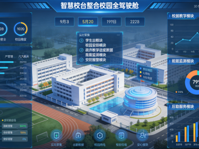 智慧校园驾驶舱：重构校园管理新生态，赋能